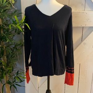 Vince cotton oversized long sleeve - size m